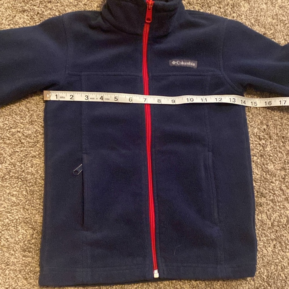 Columbia Fleece Jacket Navy XS - Picture 7 of 8